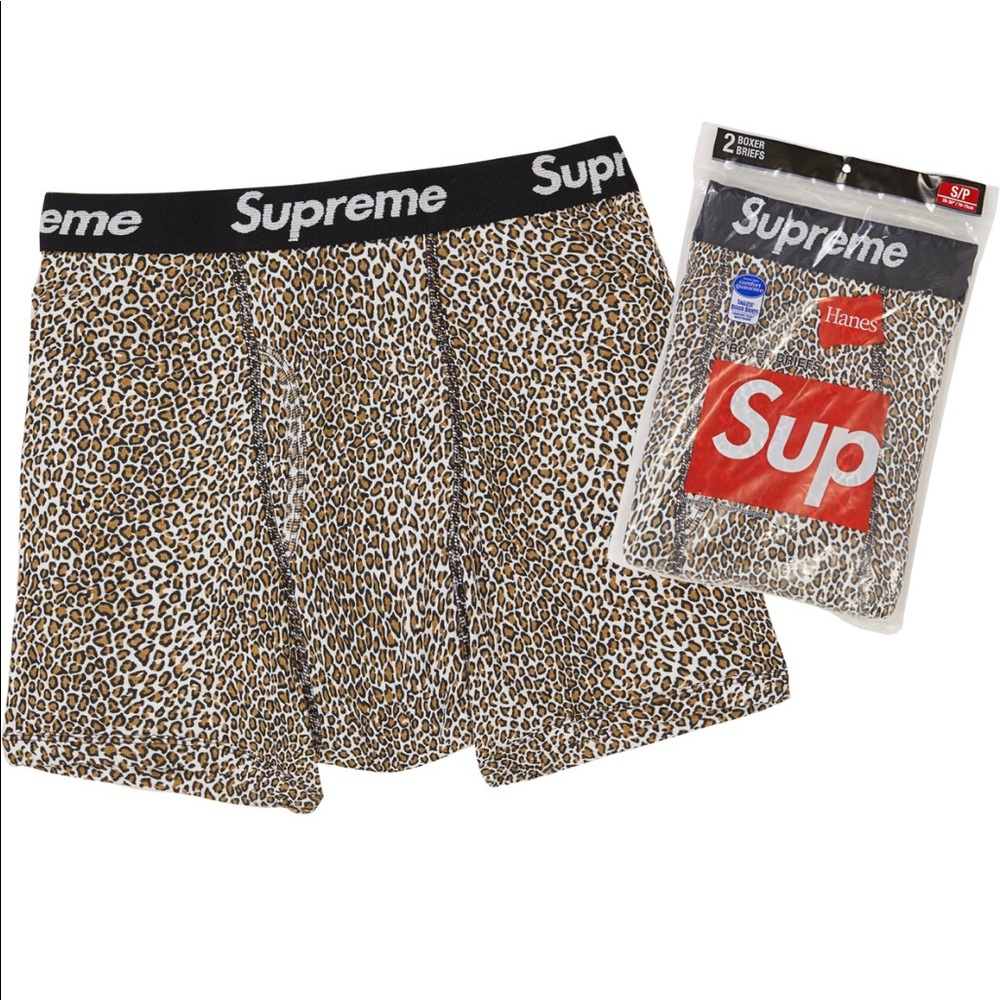 🔥NWT Supreme leopard underwear🔥